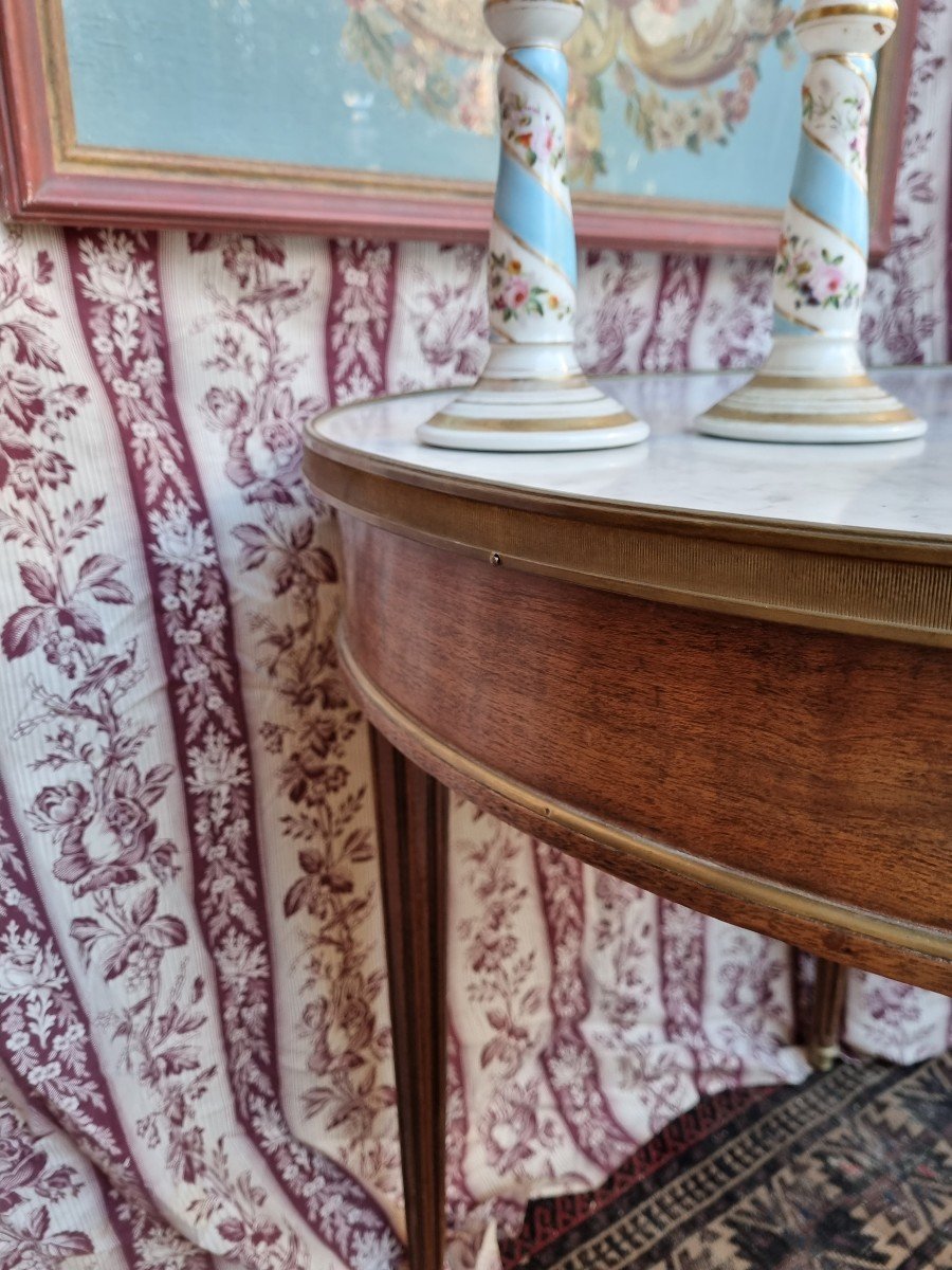 Louis XVI Style Bouillotte Table-photo-4