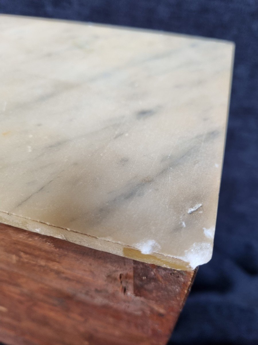 Secretary Furniture Of Master Or Doll Empire Restoration Mahogany XIXth-photo-6