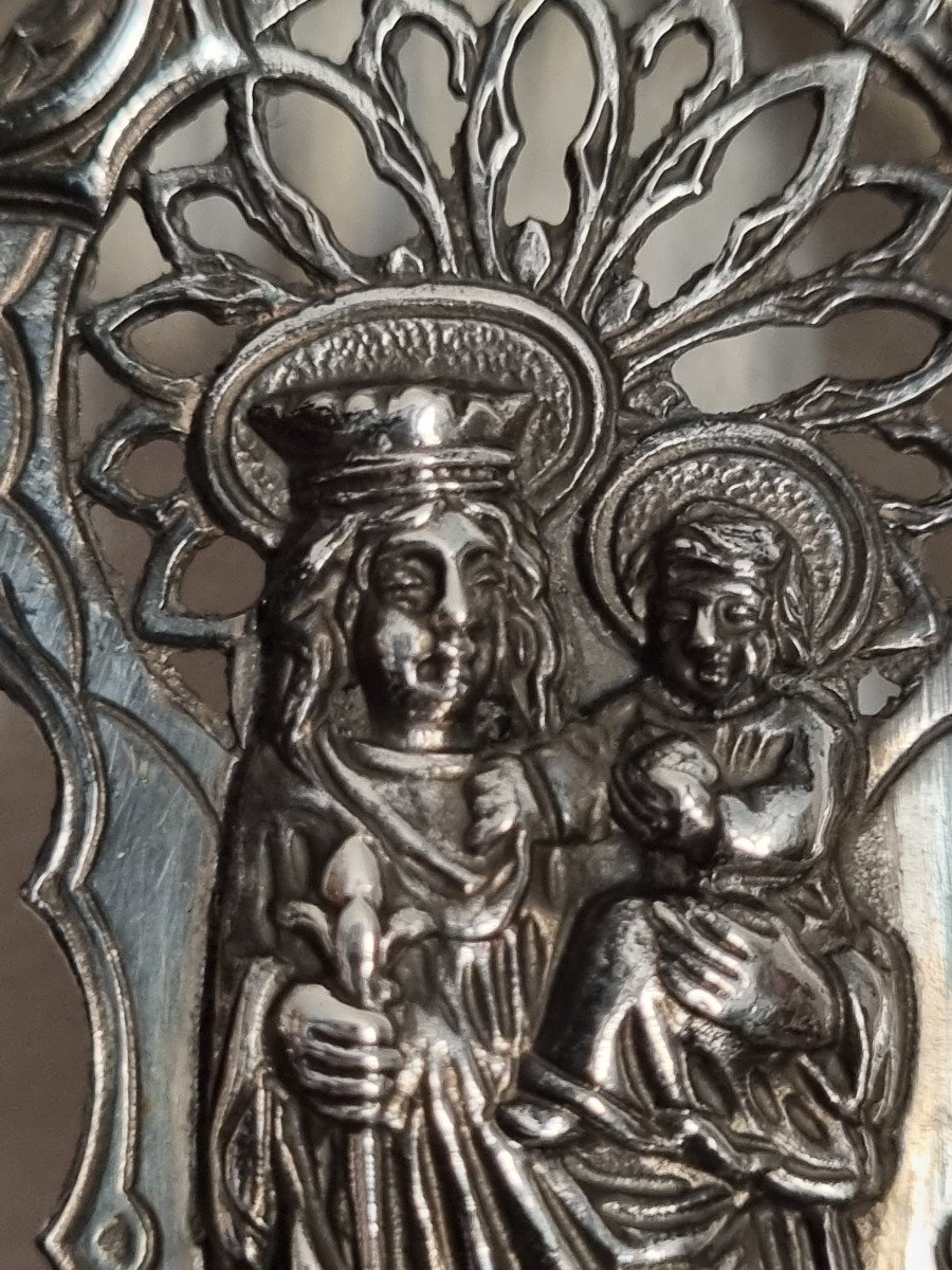 Contier In Sterling Silver Poincon Minerve Period Nineteenth-photo-4