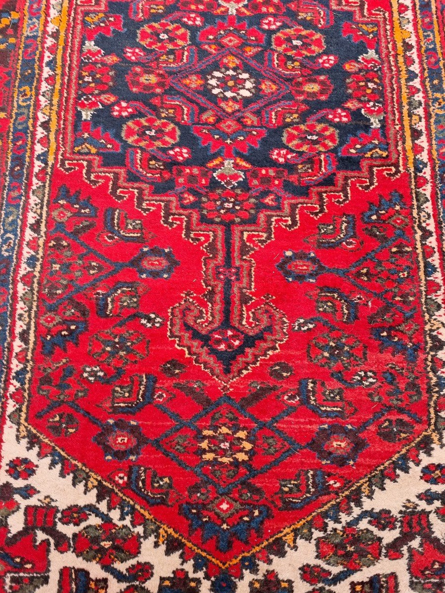 TAPIS IRAN PERSAN ENTIÈREMENT NOUÉ MAIN VERS 1980 D'ORIENT-photo-3