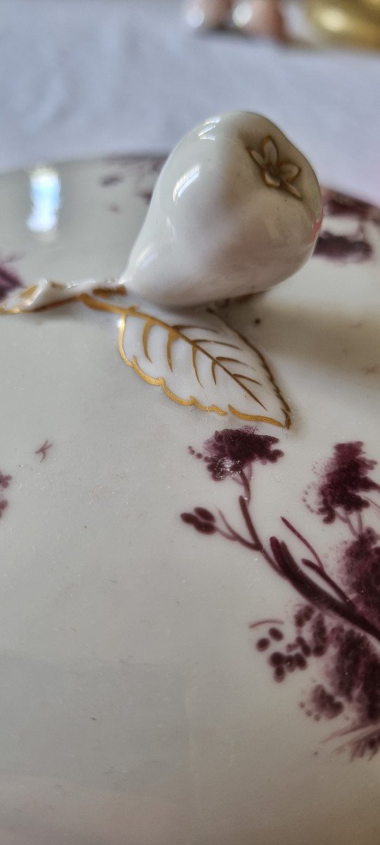 Covered Broth - Ginori Doccia Porcelain XXth Gucci-photo-3