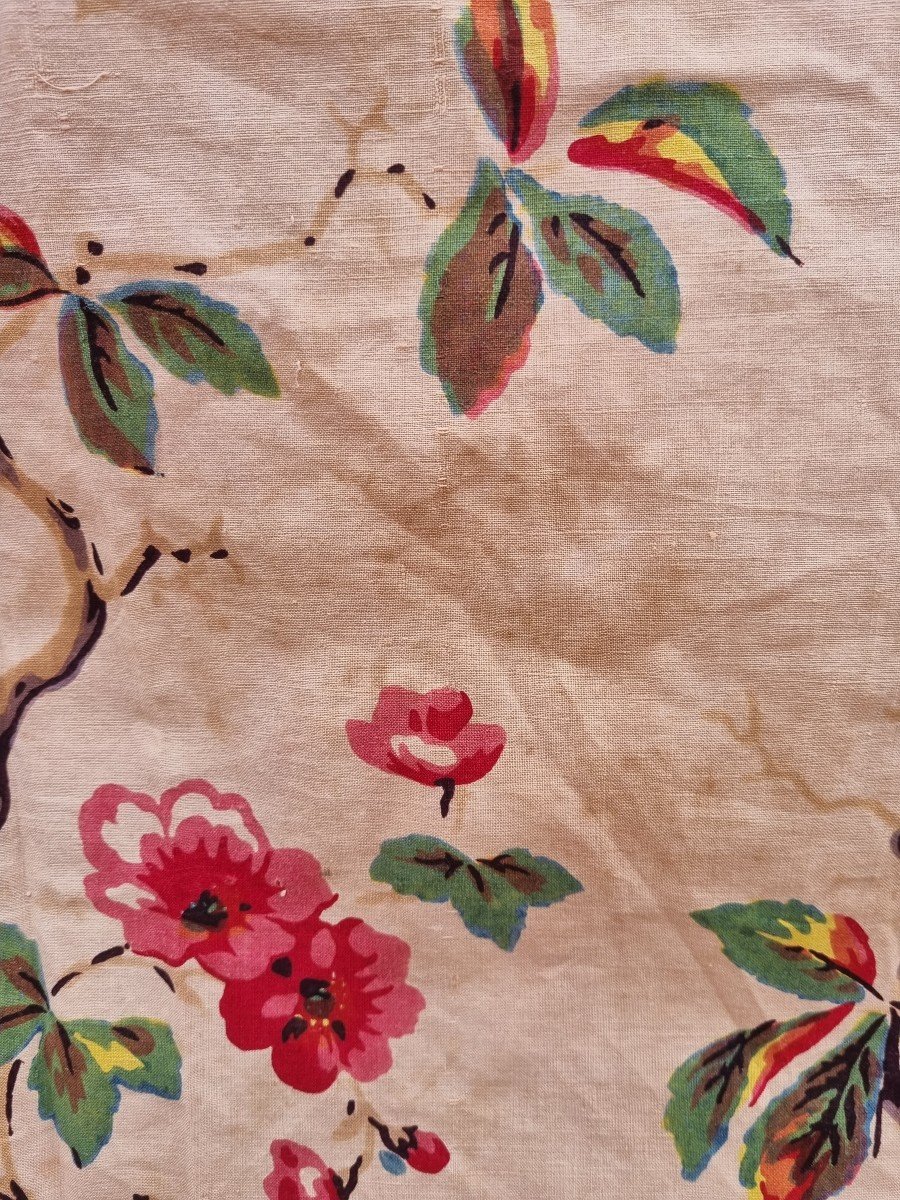 MEZZARO VOILE DE GENES 1850 ALLE VACCHETTE ARBRE DE VIE SPEICH-photo-7