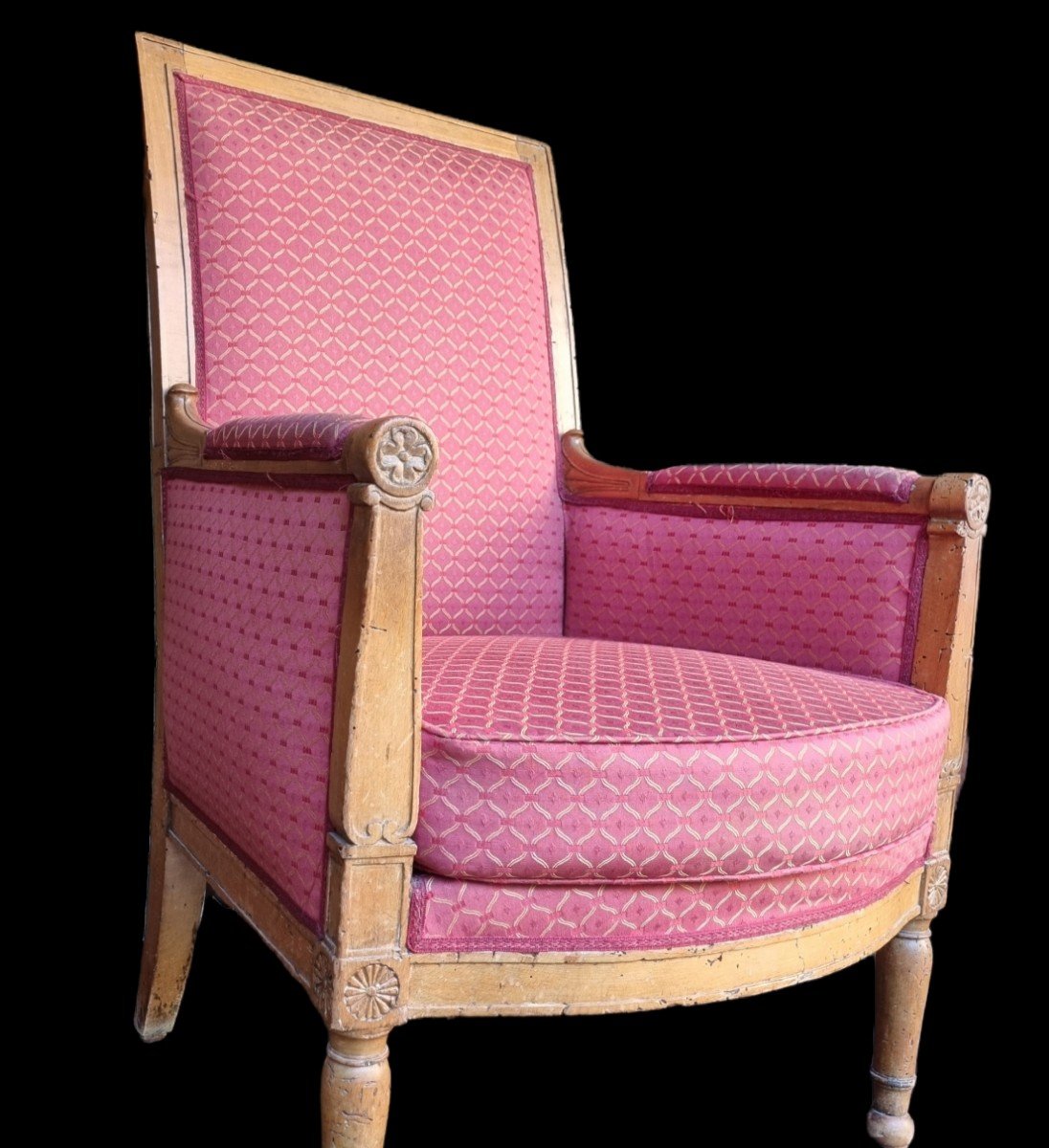 Bergère époque Directoire Consulat Empire Bois  Naturel  