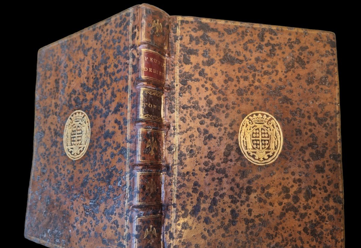 LIVRE BOÎTE AUX ARMES DU DUC DE MONTMORENCY SECRET ARMOIRIES  COURONNE ÉPOQUE XVIIIe-photo-3