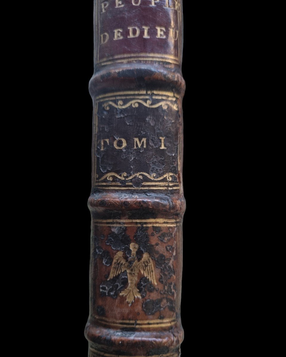LIVRE BOÎTE AUX ARMES DU DUC DE MONTMORENCY SECRET ARMOIRIES  COURONNE ÉPOQUE XVIIIe-photo-2