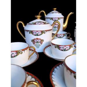 Limoges Porcelain - Art Deco Tea Service Circa 1930