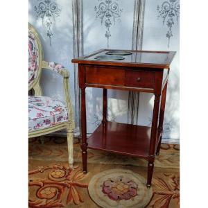 Cooler Stamped André Mailfert Louis XVI Style End Of Sofa Servant Table