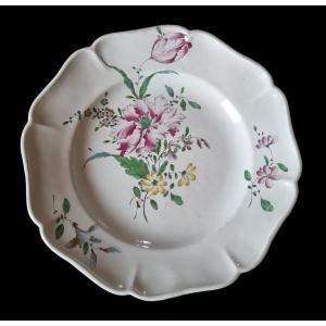 Strasbourg Earthenware / Joseph Hannong / 18th Century / Plate 