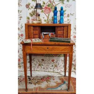 BONHEUR DU JOUR BUREAU DE DAME STYLE LOUIS XVI ÉPOQUE NAPOLÉON III