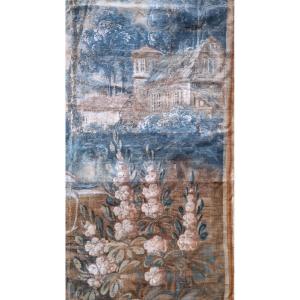 TOILE PEINTE DE BOISERIE EPOQUE XVIIIe