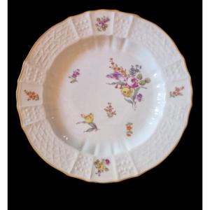 Samson Meissen Porcelain Plate From Paris, 19th Century