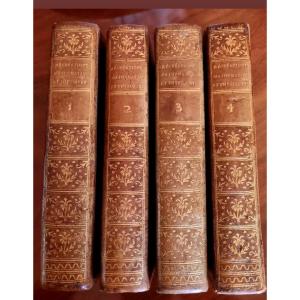 Ozanam Mathematical And Physical Recreations 1790 4 Volumes 18th Century Antique Book Science