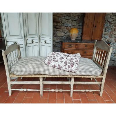 Banquette Sofa Radassier Rest Bed Louis XVI Directory XVIII