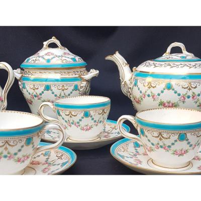 Escalier De Cristal Paris - Minton Tea Set Circa 1840 Lahoche