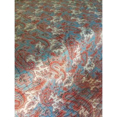 Piquee Blanket Middle XIXth Napoleon III Boutis Indiennes Provence