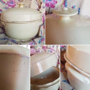 Fine Apt XIXth Oil Pot 28 Cm Diameter