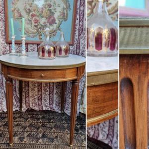 Louis XVI Style Bouillotte Table