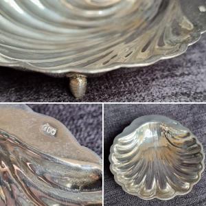 Solid Silver Shell Tray Soap Dish