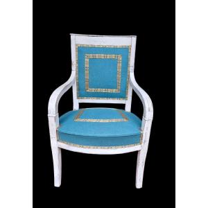 FAUTEUIL ÉPOQUE XIXe EMPIRE