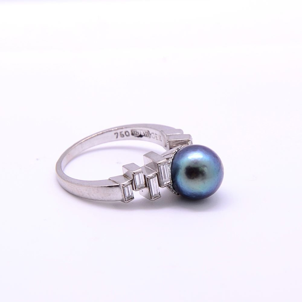 “joviale” Tahitian Pearl Ring-photo-1