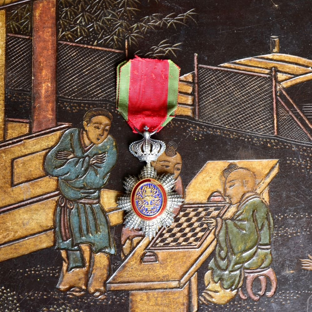 Royal Order Of Cambodia Medal, Silver-photo-3