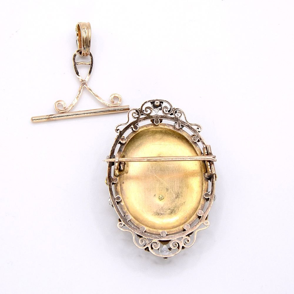 Napoleon III Pendant-brooch-photo-3