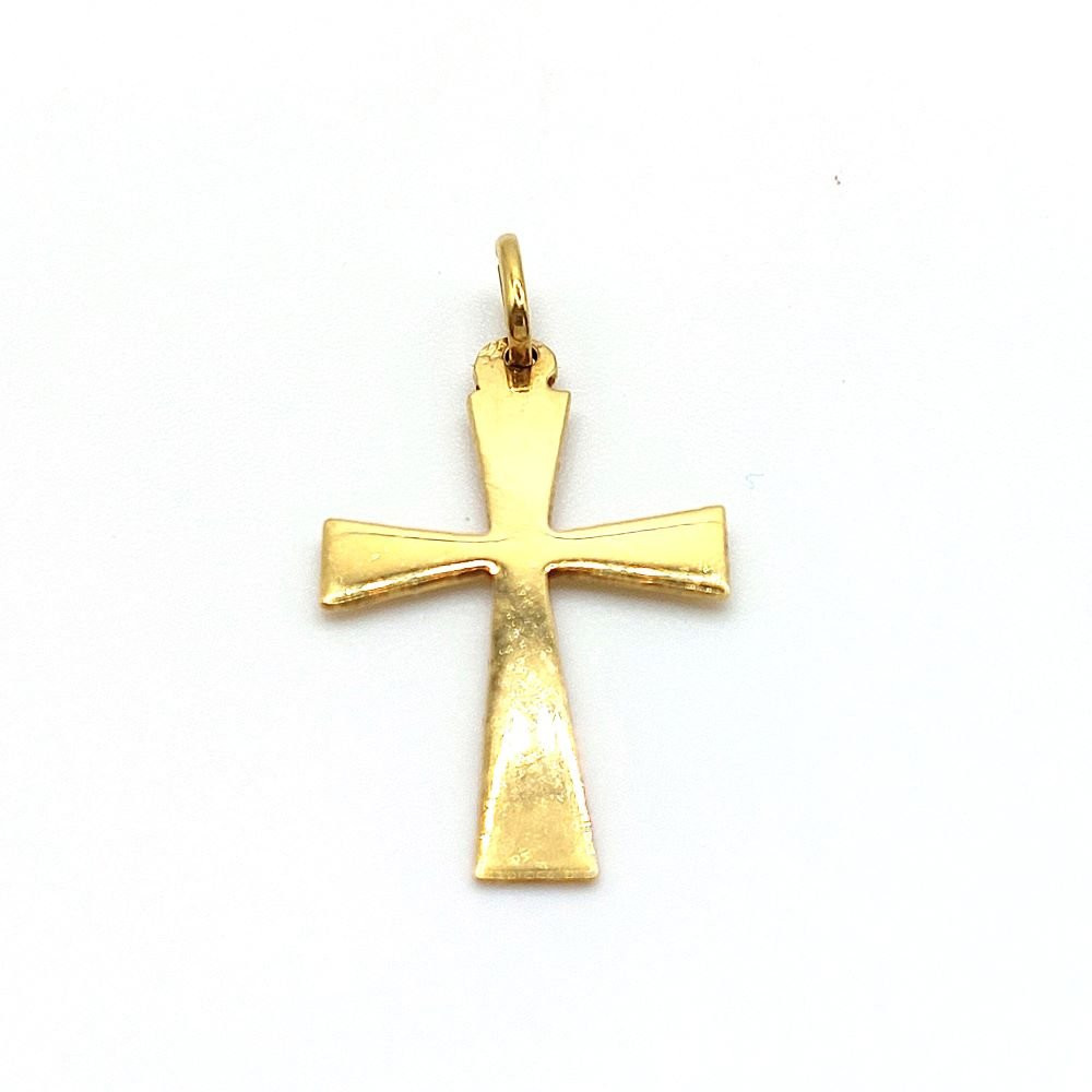 Pendentif croix rayonnant-photo-4