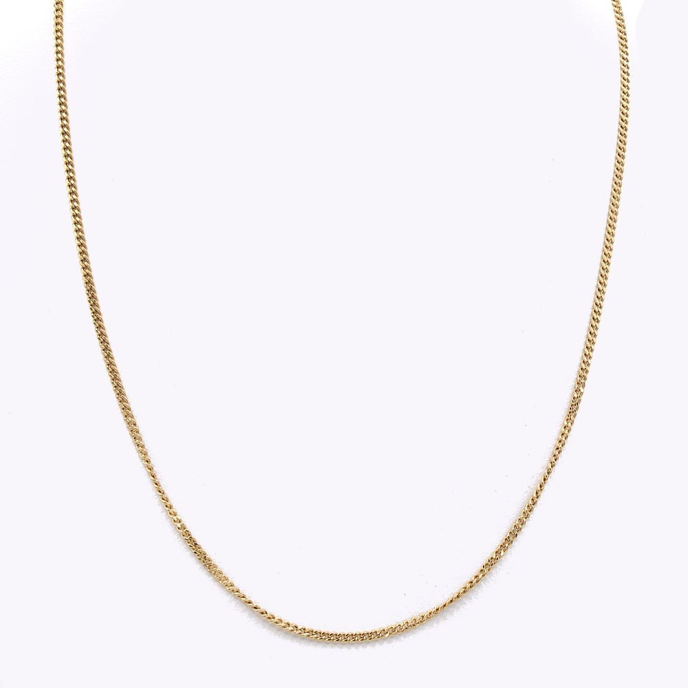 18k Yellow Gold Curb Chain