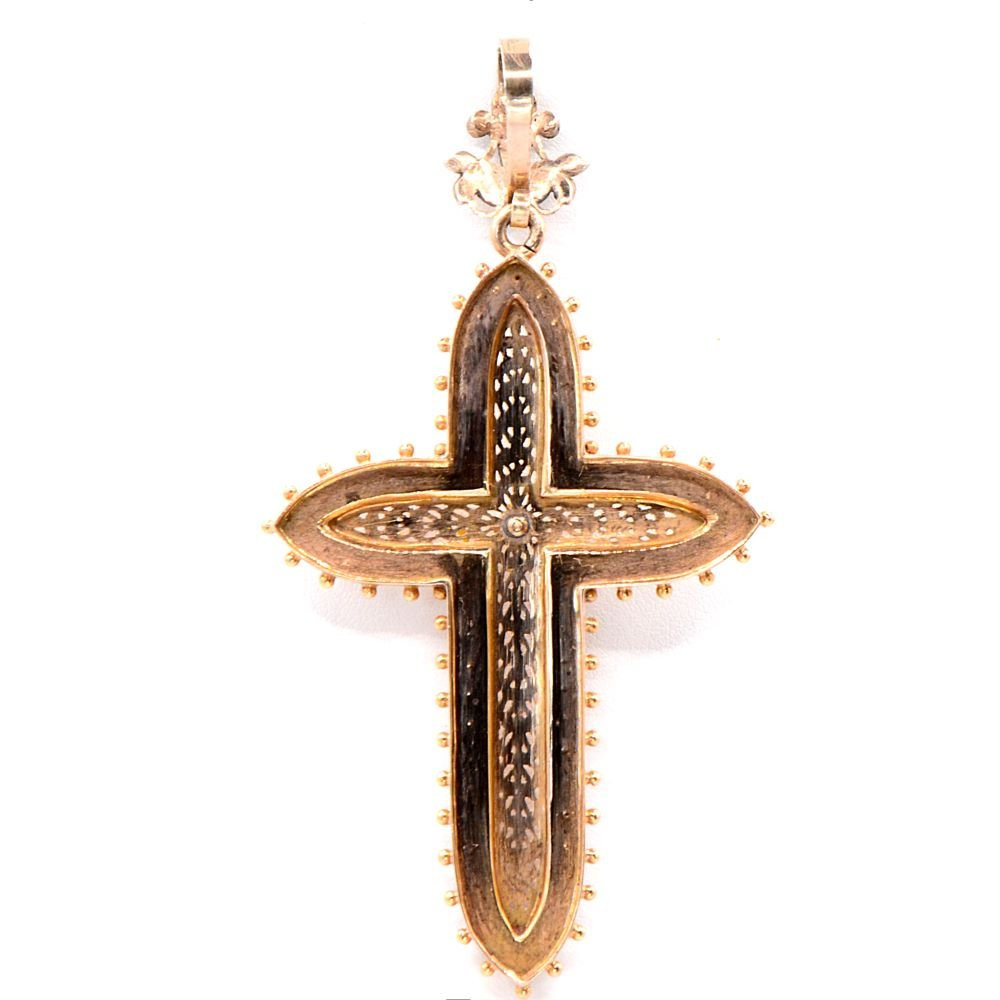 Large "royal" Cross Pendant-photo-1