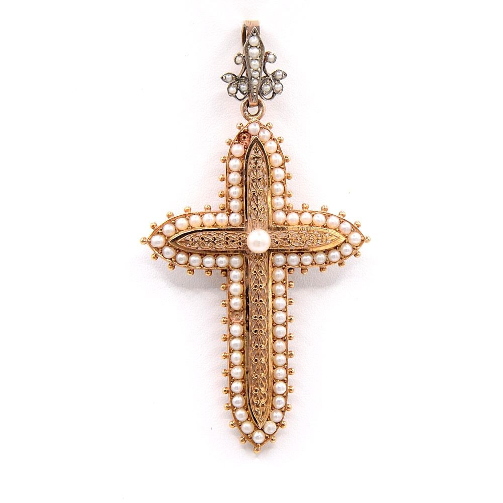 Large "royal" Cross Pendant