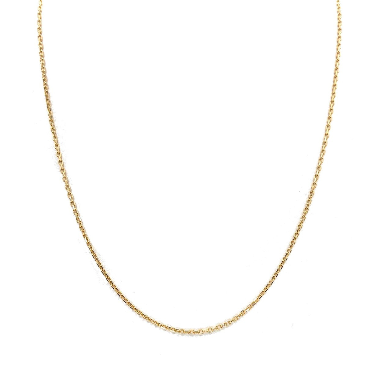 18k Gold Curb Chain