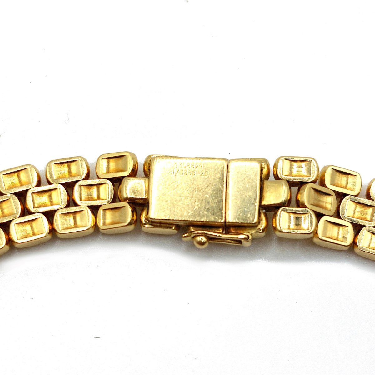 Collier Chopard Happy Diamonds or jaune 18k et diamants-photo-1