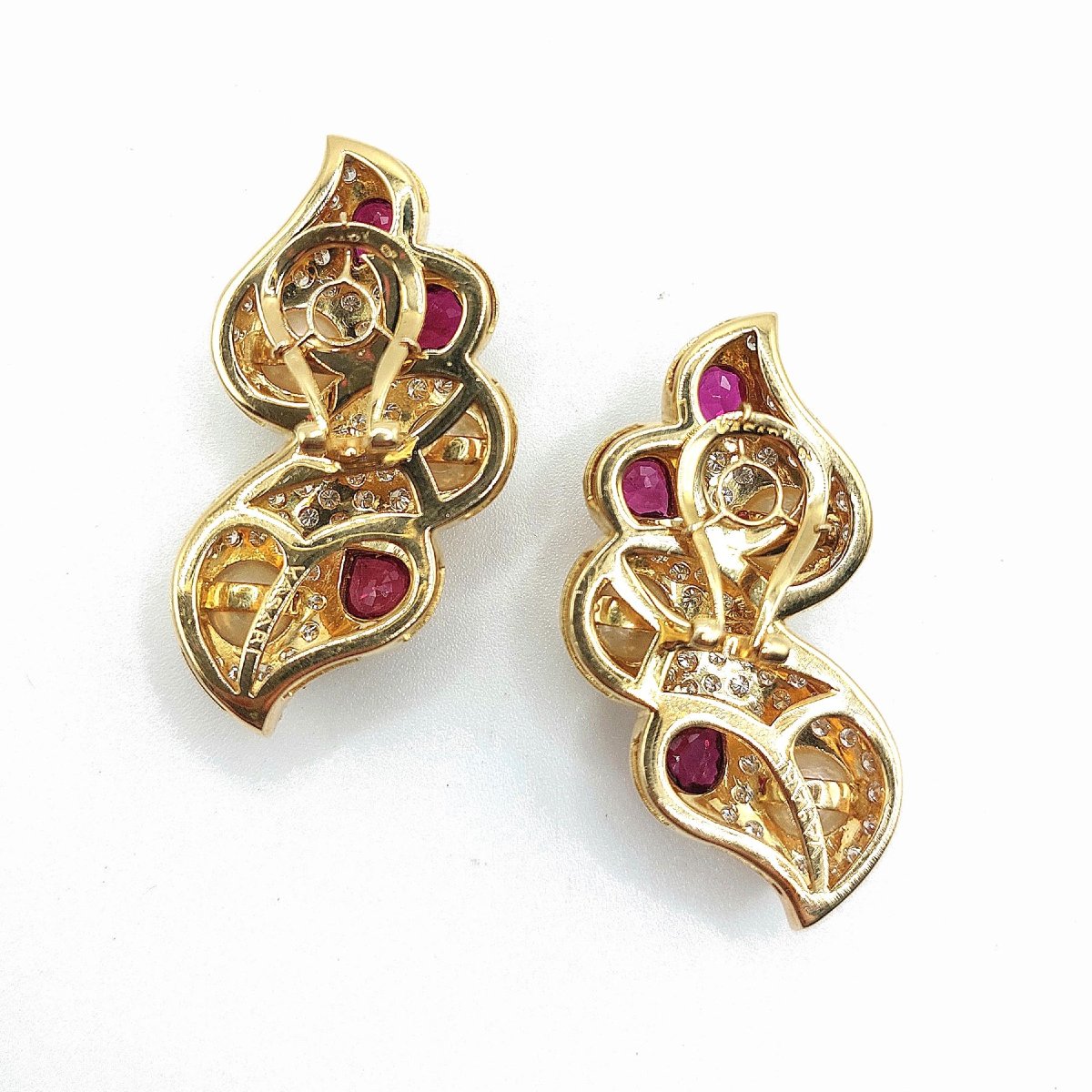 Vasari "clouds" Earrings, 1980s -photo-1