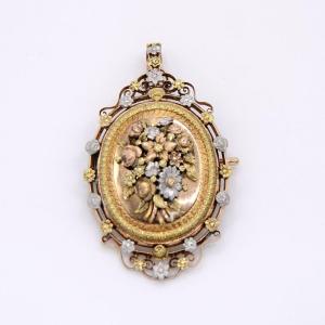 Pendentif-Broche Napoléon III