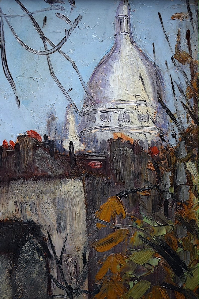 Emile Boyer Paris Montmartre Sacred Heart Post Impressionist XX Rt661-photo-3