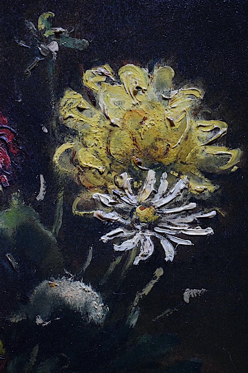EKEGARDH HANS Suede Suedois Nature Morte Bouquet de Fleurs 1937 XX Rt690-photo-1