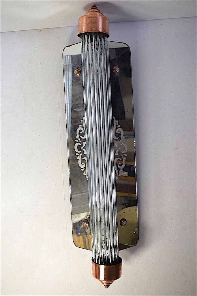 Ceiling Chandelier Or Art Deco Mirror Wall Lamp Circa 1930 1950 Ref461-photo-8