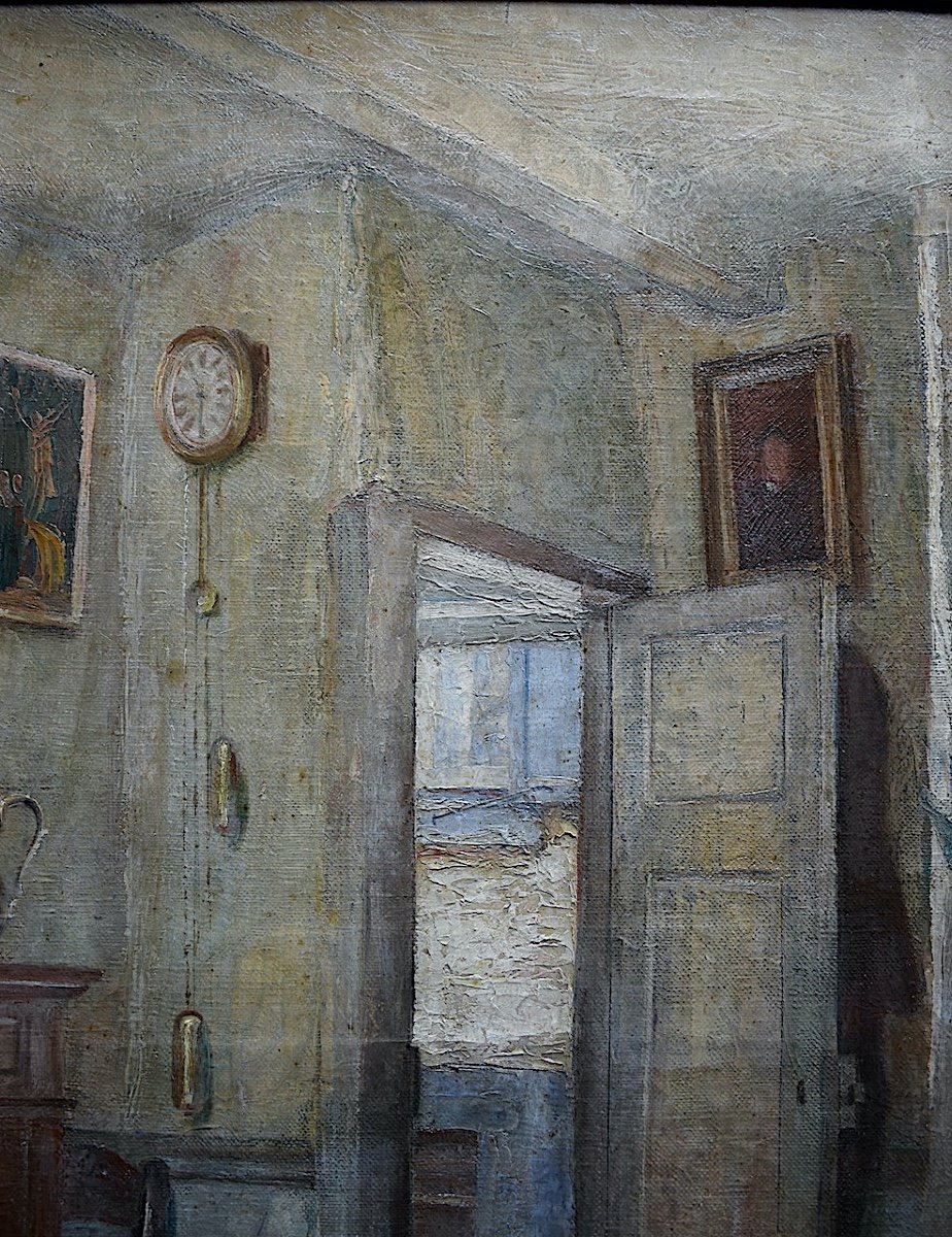 Signé ADEBIE Intérieur Maison Rustique Ferme Paysan RT777-photo-3
