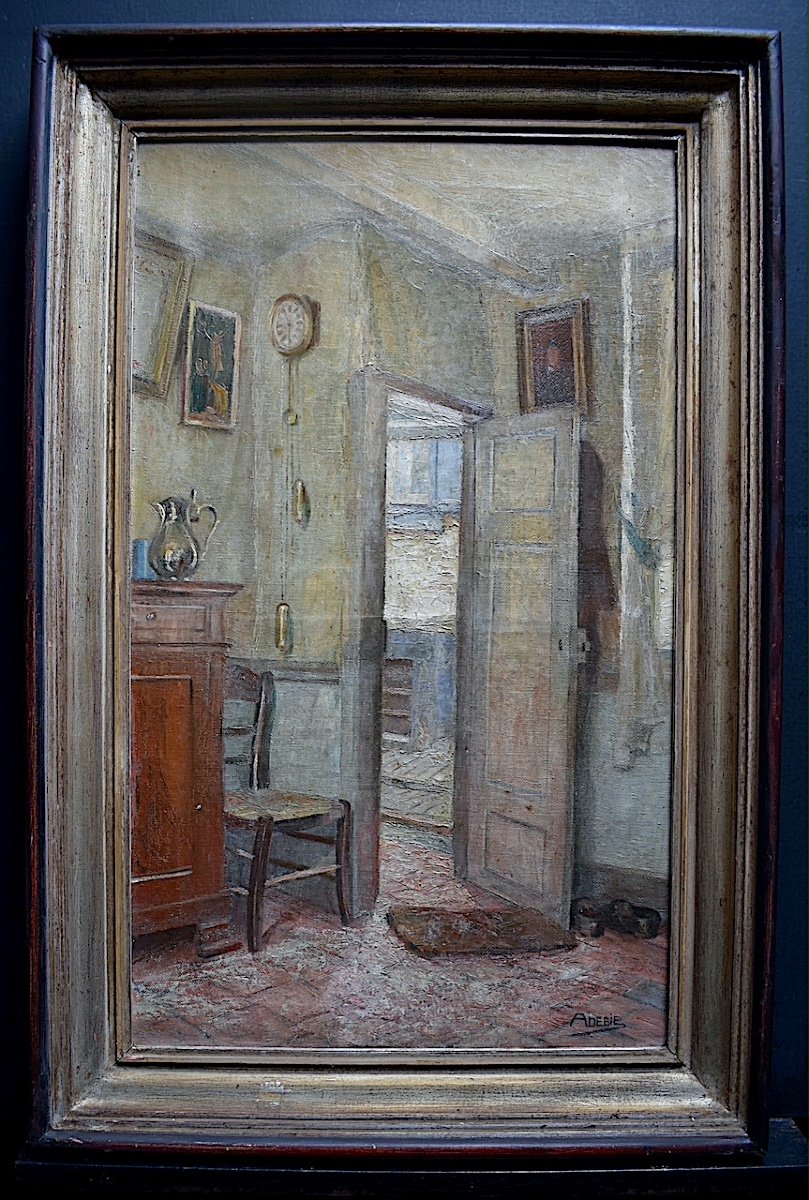Signé ADEBIE Intérieur Maison Rustique Ferme Paysan RT777-photo-5