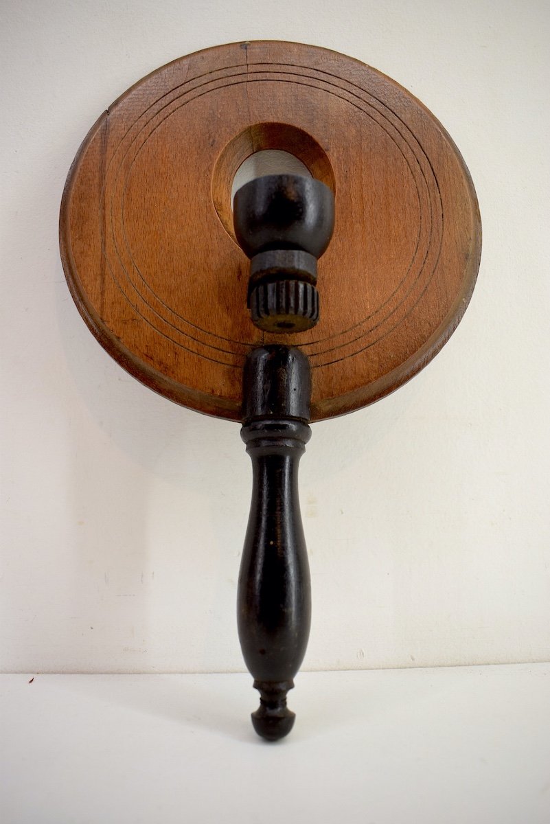 Curiosity Popular Art Wooden Ovoscope, Instrument To Mirer Eggs XIX Ref517-photo-2