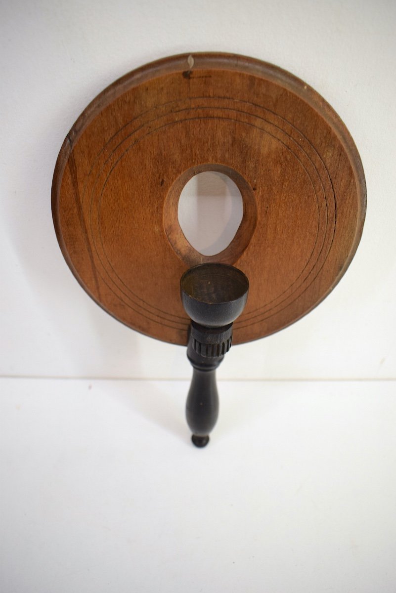 Curiosity Popular Art Wooden Ovoscope, Instrument To Mirer Eggs XIX Ref517-photo-4