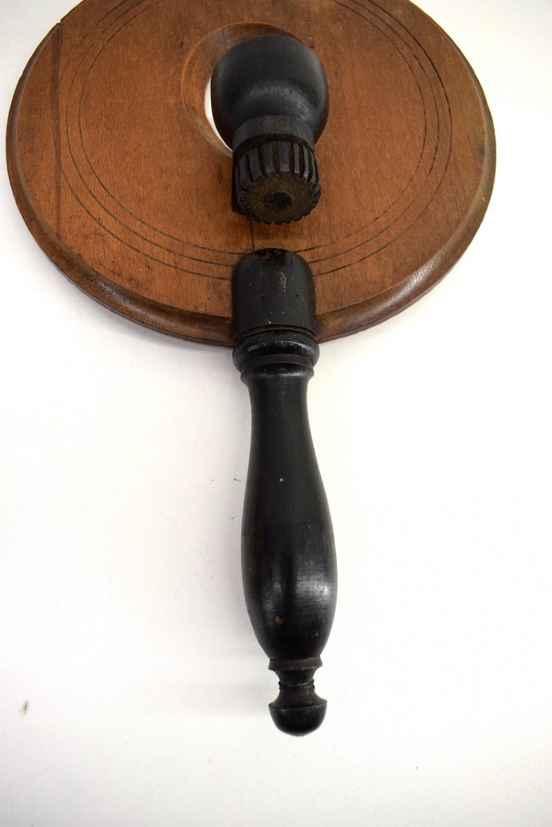 Curiosity Popular Art Wooden Ovoscope, Instrument To Mirer Eggs XIX Ref517-photo-3