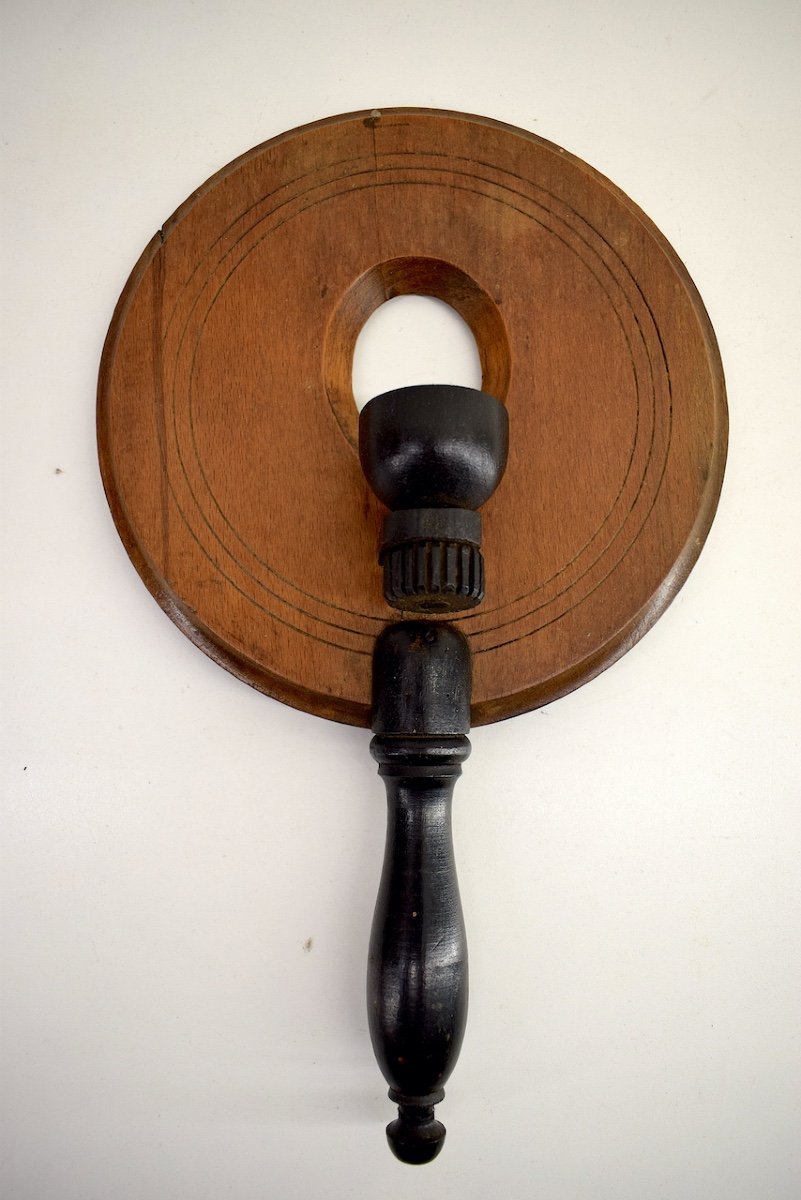 Curiosity Popular Art Wooden Ovoscope, Instrument To Mirer Eggs XIX Ref517-photo-5