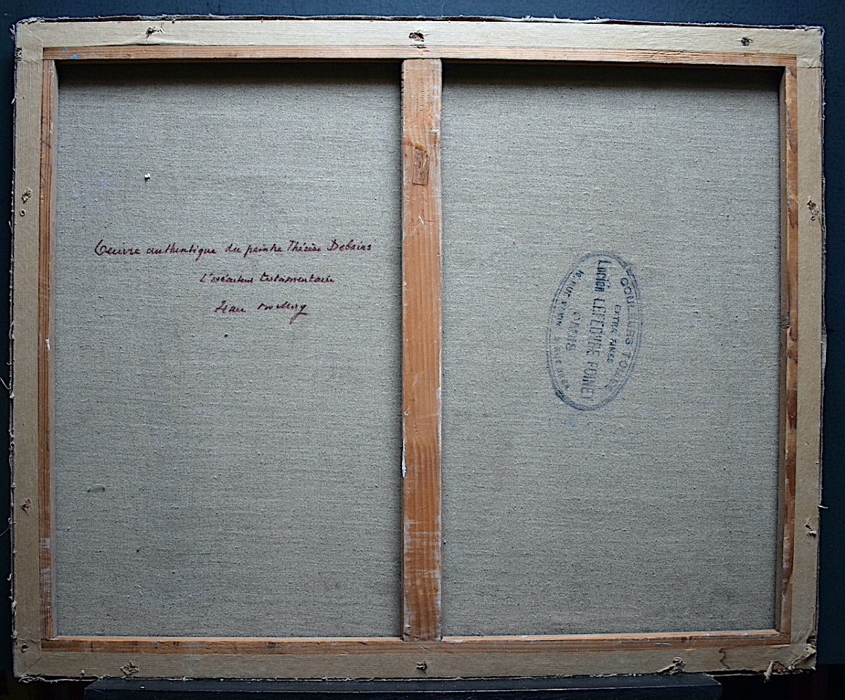 * Thérèse Debains Post Impressionist Marine Signed XX Rt815-photo-4