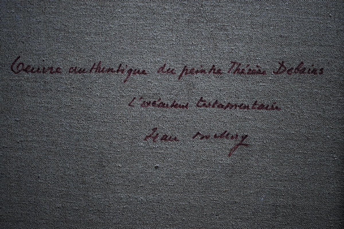 * Thérèse Debains Post Impressionist Marine Signed XX Rt815-photo-5
