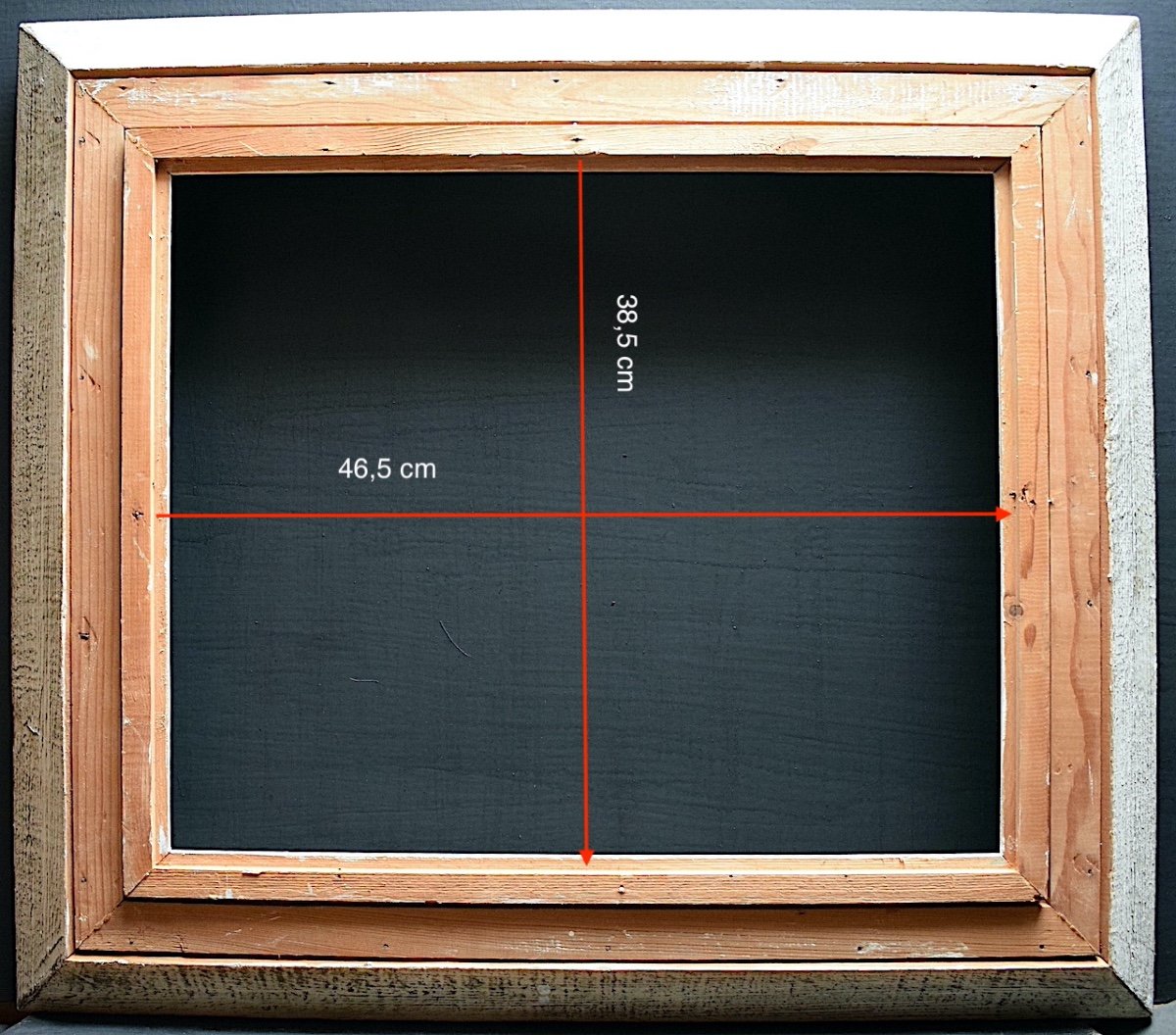 Cadre Années 50  Feuillure 46 x 38 cm Format 8 F Frame Ref C1071-photo-2