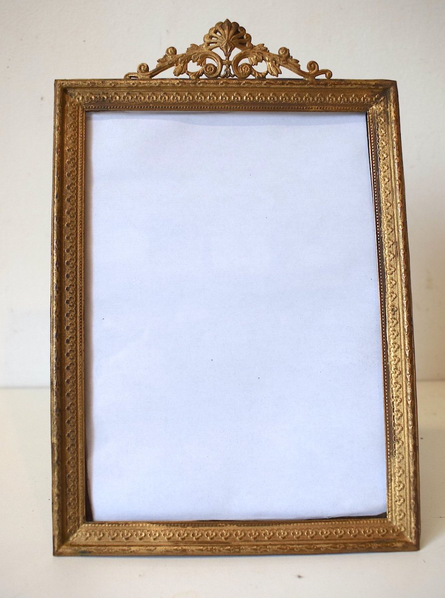 Gilt Bronze Photo Frame XIXth Century Louis XVI Style Ref 508-photo-6