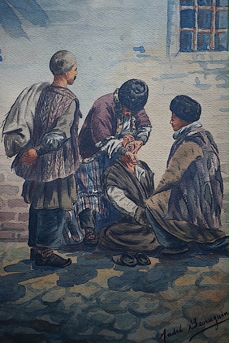 André Sevruguin Orientalist Iran Genre Scene Dentist XX Rt837-photo-1