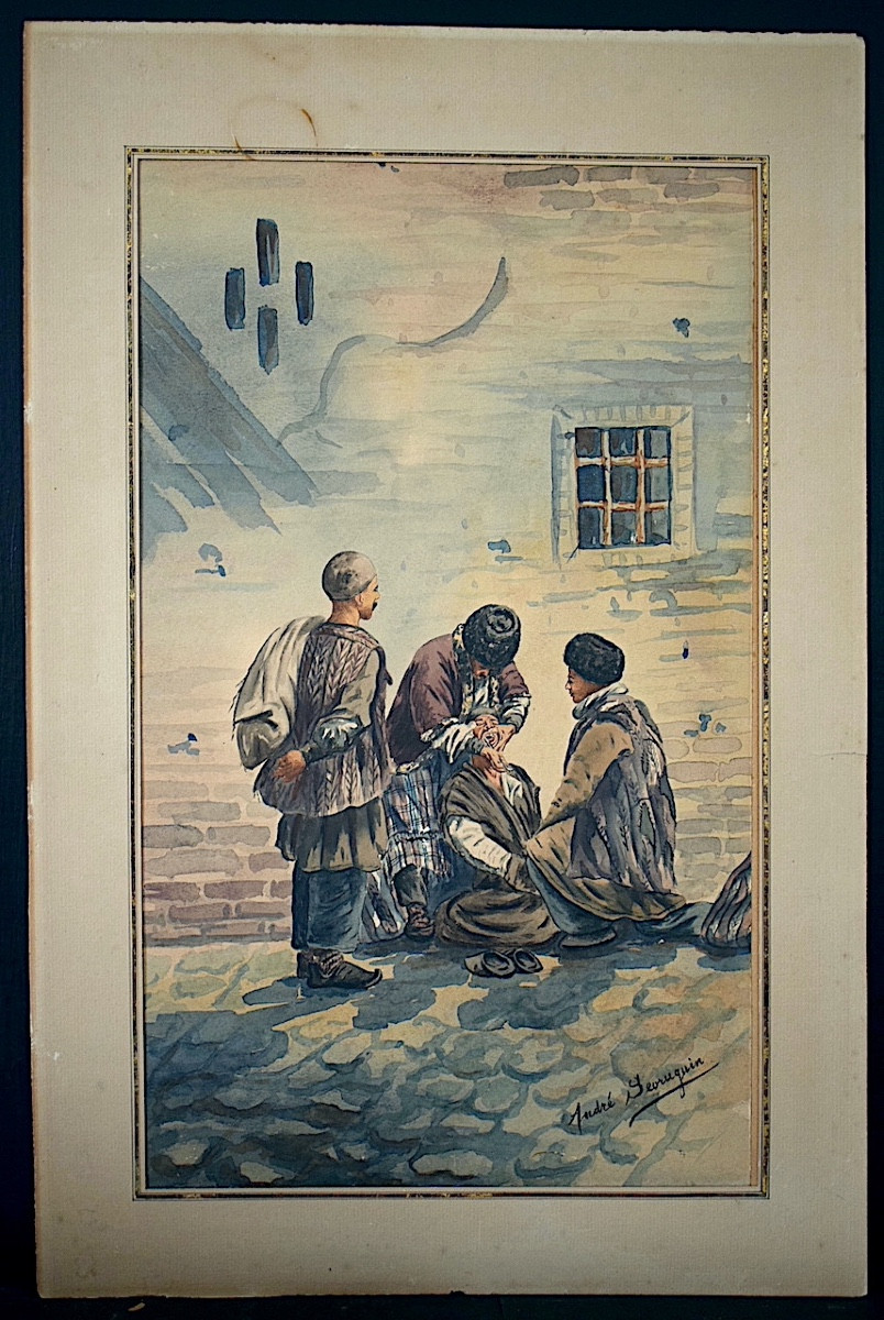 André Sevruguin Orientalist Iran Genre Scene Dentist XX Rt837-photo-6