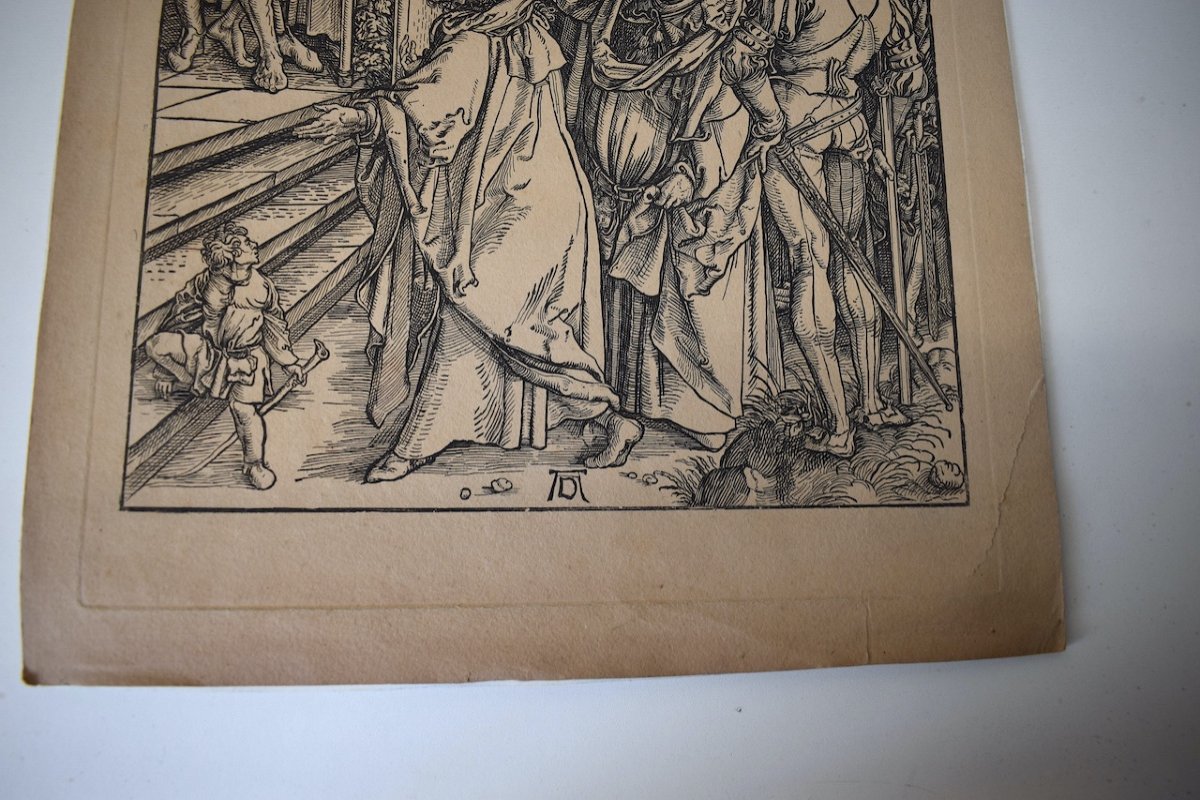Albrecht Dürer Woodcut Ecce Homo Refd2-photo-1